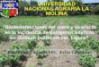 Biodesinfecciones del suelo y su efecto en la incidencia ... · Proyección Social en Hortalizas - UNALM CAMPO HOLLE - EL HUERTO. Tratamientos Factores T1 Incorporación de residuos