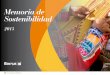 Memoria de Sostenibilidad - Backusbackus.pe/pdf/Reporte-Desarrollo-Sostenible-2015-Backus.pdf · Yobel Supply Chain Management, GS1 Perú y la Escuela de Dirección de la Universidad