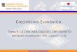 Presentación de PowerPoint - Universidad Autónoma …€¦ · Fuente: Weil, D. N. , Crecimiento Económico, Pearson 3.3 Determinantes de la Productividad Total de los Factores (PTF)