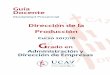 Curso 2017/18 Grado en Administración y Dirección de … · Thomson Editores ISBN 968-7529-67-9. ... Administración Exitosa de Proyectos, Gido & Clemens, ISBN 968-7529-84-9 Libros