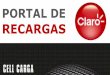 RECARGAS · Seleccionar idioma : ID de acceso al sistema Contraseña Españû| Bienvenido a Claro Recargas Entrada al sistema (OCIaro Todos Ios derechos reservados 2014