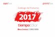 Catálogo de Productos 2017 - pendones.clpendones.cl/catalogo2013.pdf · 85 cms. de alto 90 cms. de ancho Mesa POP simple y retráctil. Aluminio y base de madera Latex Premium 200