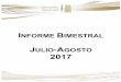 JULIO-AGOSTO 2017 - web.aseh.gob.mxweb.aseh.gob.mx/.../2017/bimestral_ASEH_jul_ags_2017.pdf · Informe de Resultados Cuenta Pública 2016 Sector Paraestatal ... calificaciones se