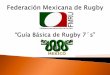 Federación Mexicana de Rugby “Guía de Entrenando Rugby … · de rugby, a la nutrición para rugby, el condicionamiento físico para rugby, hasta unos puntos muy específicos