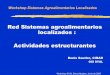 Red Sistemas agroalimentarios localizados : … · 2015-05-29 · Redes de empresas rurales y territorios : Cuales dinamicas institutionales y territoriales ? ... las ventajas competitivas