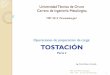 Universidad Técnica de Oruro Carrera de Ingeniería ...docentes.uto.edu.bo/cvelascoh/wp-content/uploads/Tostación_2.pdf · Termodinámica del proceso. 4 MET 2213 Pirometalurgia