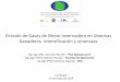 Emisión de Gases de Efecto Invernadero en Sistemas ... LB/Taller UFFIP 14 may/10... · Emisión de Gases de Efecto Invernadero en Sistemas Ganaderos: intensificación y amenazas