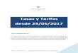 Tasas y Tarifas desde 29/06/2017 - puertosdetenerife.org · Modificación del texto refundido de la Ley de Puertos del Estado y de la Marina Mercante, aprobado por el Real Decreto