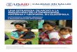 UNA ESTRATEGIA DE APOYO A LA REDUCCIÓN DE … · Ministerio de Salud Pública y Asistencia Social -MSPAS- de Guatemala y en las Áreas de Salud que tienen la mayor ... Los indicadores