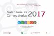 Convocatorias 2017 - Junta de Andalucía · sanitaria especializada (MIR, BIR, PIR, FIR, EIR, QIR y FIR). - Posdoctoral y/o Médicos especialistas: ayudas que podrán estar dirigidas