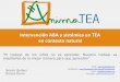 Intervención ABA y sistémica en TEA en contexto natural AnimaTEA_cast.pdf · Teoría General de Sistemas, Teoría de Sistemas Dinámicos, Teoría Ecológica y Teoría de la Comunicación