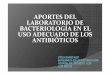 Aportes del Laboratorio de Microbiología - ASIS · El laboratorio de microbiología desempeña un papel clave en: ... Ertapenem ≥19 16-18 ... * No están disponibles datos clínicos