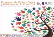 Programa de Cultura Cívica y Participación Política 2018 09022018… · Comisión de Participación Ciudadana y Educación Cívica 6 Programa de Cultura Cívica y Participación