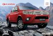 Nueva Hilux - Kansai | Concesionario Oficial Toyota … · La nueva generación de Hilux viene a demostrar una vez más, que sólo una Hilux puede superar una Hilux, sin perder 