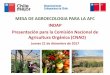 Presentación de PowerPoint - odepa.gob.cl“N-INDA… · Agricultura Familiar Campesina, a través del fomento de la incorporación de prácticas y manejos agroecológicos en las