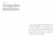 CAPÍTULO Integrales Múltiples. - analisis2.comanalisis2.com/wp-content/uploads/2018/02/Capitulo9.pdfy tres variables. La interpretación ... Integrales dobles. 2. Cambio de variable