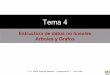 Tema 4 - Facultad de Ciencias Exactas y Naturales y ...exa.unne.edu.ar/informatica/.../Tema_4_arboles_y_grafos_Teoria.pdf · 4.1.5 Implementación de un Arbol Binario Implementación
