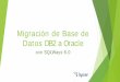 Migración de Base de Datos DB2 z/OS a Oracle · Ventajas del uso de SQLWays Etapas de la migración con SQLWays ... Pruebas de esquema de base de datos y de datos Pruebas integradas