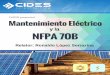 y la NFPA 70B - cides.cl · objetivos del curso. ... Traductor y editor técnico de la norma NFPA 70B en español. 56-2 37330170 ... 6/13/2016 6:06:35 PM 