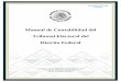 Manual de Contabilidad del Tribunal Electoral del …transparencia.tecdmx.org.mx/.../01/manuales/man_cont_del_tedf.pdf · La Contabilidad Gubernamental es una rama de la Teoría General