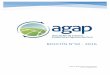 BOLETÍN n°50 - 2016 - AGAP - Asociación de Gremios ... · Comisión del Ejecutivo presentó Plan de Desarrollo ... Alemania y Holanda. Asimismo, hacemos trabajo de investigación