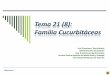 Tema 21 (8): Familia Cucurbitáceas - euita.upv.es PDF/Cucurbitáceas.pdf · Tema 21 (8): Familia Cucurbitáceas Diapositiva 1 Prof. Francisco J. García Breijo. Unidad Docente de