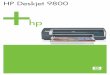 HP Deskjet 9800 - educa.madrid.org · La cinta protectora del inyector del cartucho de impresión no se ha retirado. .....96
