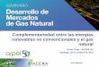 Complementariedad entre las energías renovables no …media.arpel2011.clk.com.uy/chilegas/finat.pdf · Drivers de desarrollo de las ERNC en Chile Incentivo vía regulación: “Cargo