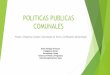 POLITICAS PUBLICAS COMUNALES AÑO 2016 - … y Programa Creados y Ejecut… · Nivel de envejecimiento Envejecimiento en Chile Salud y Dependencia Hogar y Seguridad Económica Educación