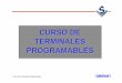 PROGRAMABLES TERMINALES CURSO DE - … · Los Terminales Omron cumplen las normativas especificadas en la ... Todas las mejoras Hardware se podrán programar desde el NT-Win, el tipo