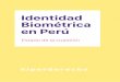 Identidad Biométrica en Perú - hiperderecho.org · 7.3. Modelo de Convenio suscrito entre RENIEC y una entidad privada 25 3. 1. Hallazgos