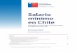 1 en Chile - dt.gob.cl · evaluar el impacto de la política del salario mínimo en países en que se produjo simultáneamente un incre- mento de estas remuneraciones y una disminución