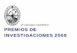 el consejo científico PREMIOS DE INVESTIGACIONES …karin.fq.uh.cu/premios_CCUH/presentacion_premios-2008.pdf · síntesis combinatoria de macrociclos con aplicaciones en química