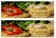 A TAVOLA - Los comercios y profesionales … · 2017-06-16 · Cocina mediterránea para llevar A TAVOLA Cocina mediterránea para llevar . A TAVOLA Cocína mediterránea para llevar