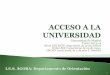 I.E.S. ÁGORA: Departamento de Orientación · actualizados, simuladores de cálculo de notas de admisión y preguntas más frecuentes de los estudiantes 