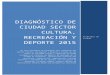 Diagnóstico de Ciudad Sector Cultura, Recreación … · Web viewDiagnóstico de Ciudad Sector Cultura, Recreación y Deporte 2015 En este documento se presentan seis temáticas