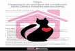 Formulario de solicitud del Certificado ISFM Clínica Amable con los Gatos · Somos una (señalar una): Clínica de pequeños animales línica exclusivamente para gatos C línica