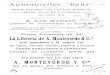 La Librería de A. Monteverde S 0.a A. MONTEYERDE … · de Derecho I. Privado: ... textos, con la publicación de apuntes tomados en clase y ... III Congreso Internacional de Estudiantes