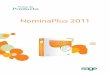 NominaPlus 2011 - tiendacontaplus.es · NominaPlus 2011 Ficha de Producto V.1 ... • Control y gestión de incidencias (Por incapacidad temporal, maternidad, paternidad, recaídas,