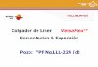 Cementación & Expansión Pozo: YPF.Nq.LLL-224 (d) NqN/ColgadordeLinerIAP… · Secuencia Normal de Cementación con Colgador Cement Liner Displace Plug Expand Liner Hanger Expansion
