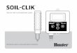SOIL-CLIK - Hunter Industries · Conexión de la sonda al módulo Evite líneas de alto voltaje u otras ... ¡No conecte el Soil-Clik a cableado de alto voltaje ... ⑤ Medición