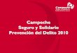 Campeche Seguro y Solidario Prevención del Delito 2010secretariadoejecutivo.gob.mx/work/models/SecretariadoEjecutivo/... · es indispensable en el tema de la seguridad pública