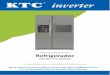 ManualdeInstrucciones Refrigerador - ktc.com.do · Levante la máquina de hielo en la dirección 1 y Sáquela en dirección 2. ... tiempo de conservación de cada paquete. ... diagrama