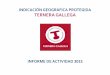 INFORME DE ACTIVIDAD 2015 - Ternera Gallega · contenido del informe presentaciÓn. explotaciones inscritas con actividad. industrias y comerciales inscritas. terneros registrados