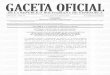 ASAMBLEA NACIONAL CONSTITUYENTE - … · 2 GACETA OFICIAL DE LA REPÚBLICA BOLIVARIANA DE VENEZUELA N° 6.370 Extraordinario Asamblea Nacional Constituyente