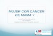 MUJER CON CANCER DE MAMA Y… - seom.org · MUJER CON CANCER DE MAMA Y… Leticia Ruiz-Giménez Úbeda R4 Oncología Hospital Universitario Fundación Alcorcón