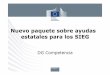Nuevo paquete sobre ayudas estatales para los SIEGec.europa.eu/competition/state_aid/overview/presentation_sgei_de... · viviendas sociales y protección e inclusión social de 