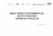 MARZO 2014 - Portal de Transparencia · Procedimiento para Servicio Social ... Tecnológico Superior de Coatzacoalcos (ITESCO) ... la evaluación correspondiente de la 