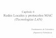 Capítulo 4 Redes Locales y protocolos MAC …informatica.uv.es/it3guia/FT/cap4-ft-lan.pdf · Redes Locales y protocolos MAC ... (2,94 Mb/s con 1600 metros de coaxial de 50 ohms)