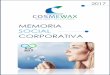 MEMORIA SOCIAL CORPORATIVA - Cosmewaxcosmewax.com/wp-content/themes/cosmewax/descargas/RSC_es_ES.… · Cosmewax, empresa líder en fabricación de productos cosméticos a terceros,